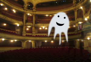 Ghost in theatre
