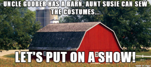 red barn