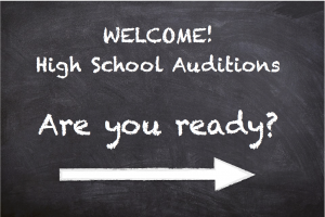 Audition Blackboard - Are you ready?